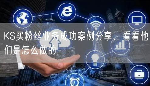 掌握KS粉丝业务的终极攻略，从零到百万粉丝的实战指南