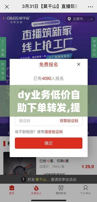 如何高效利用DY自助平台完成业务下单，一站式实用攻略